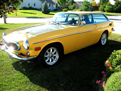 Volvo 1800/1800ES with VTO vintage aluminum wheels - Photo 9