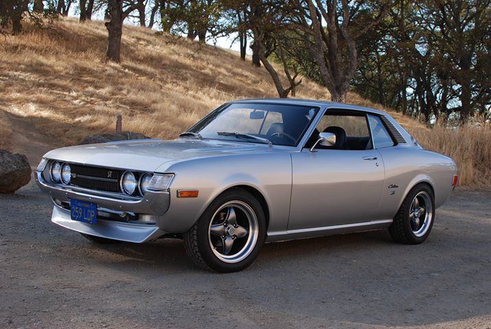 Toyota Celica with VTO vintage aluminum wheels - Photo 1