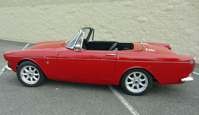 Sunbeam Tiger with VTO vintage aluminum wheels - Photo 7
