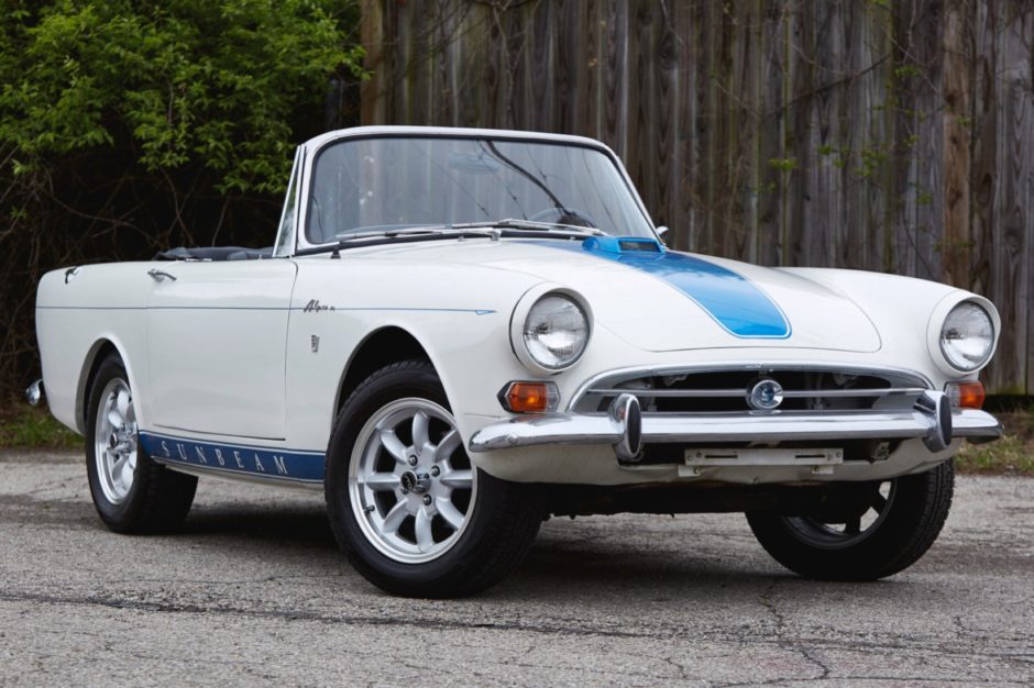 Sunbeam Alpine with VTO vintage aluminum wheels - Photo 3