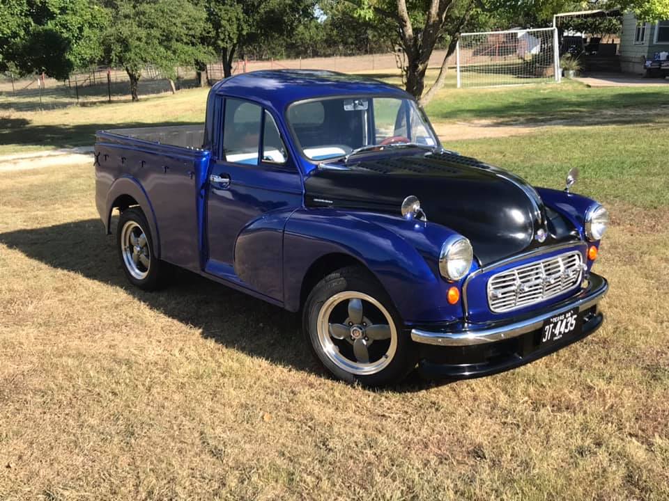 Morris Minor with VTO vintage aluminum wheels - Photo 1