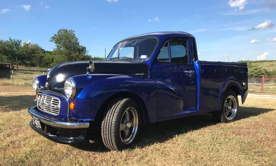 Morris Minor with VTO vintage aluminum wheels - Photo 3