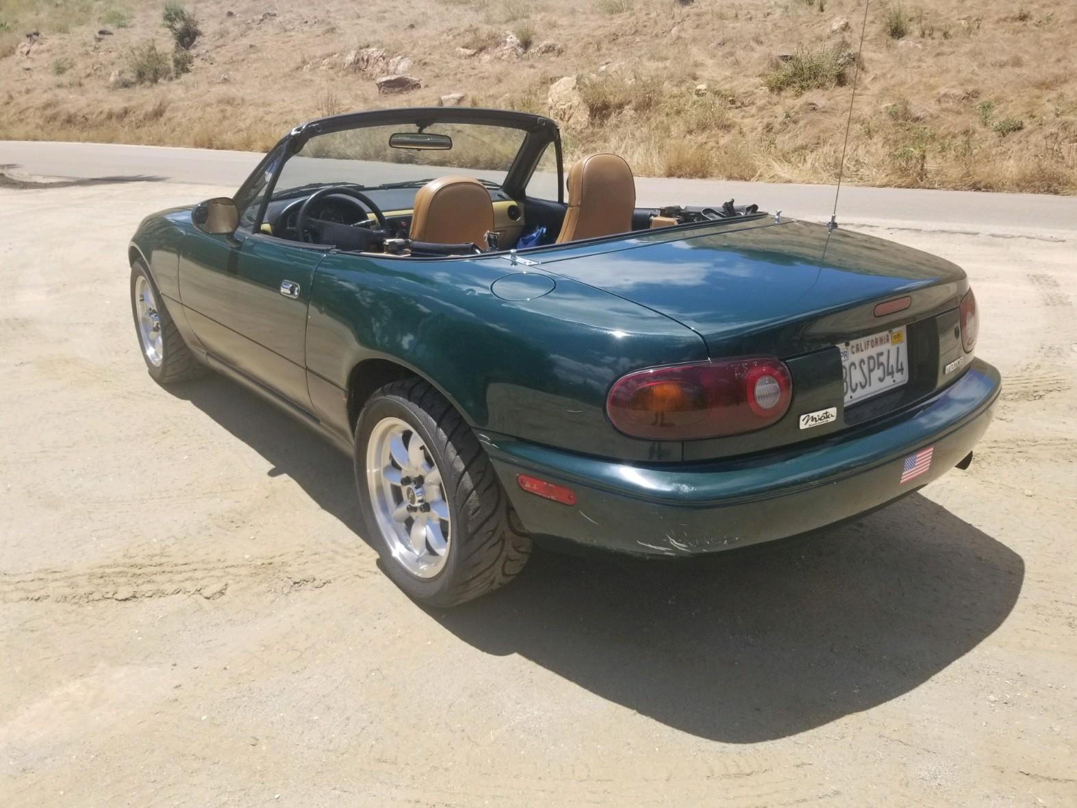 Mazda Miata NA,NB with VTO vintage aluminum wheels - Photo 9