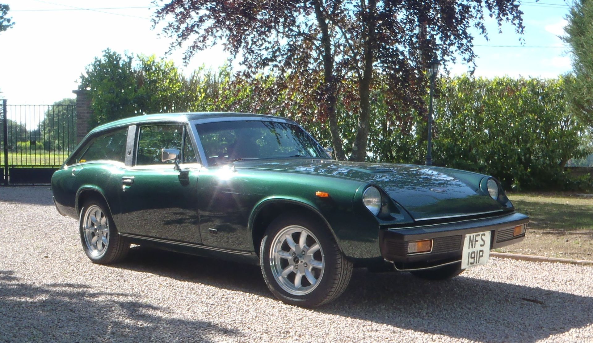 Jensen Healey with VTO vintage aluminum wheels - Photo 1