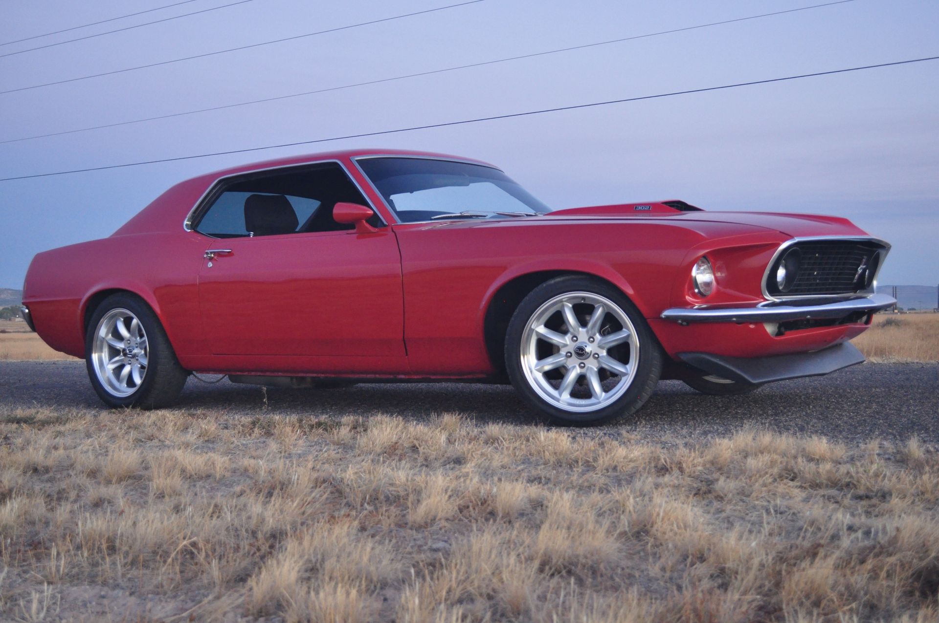 Ford Mustang with VTO vintage aluminum wheels - Photo 6