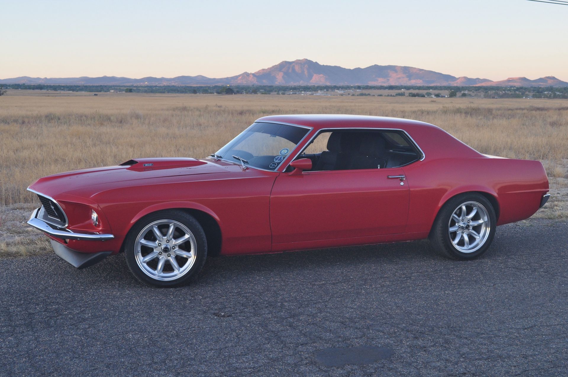 Ford Mustang with VTO vintage aluminum wheels - Photo 12