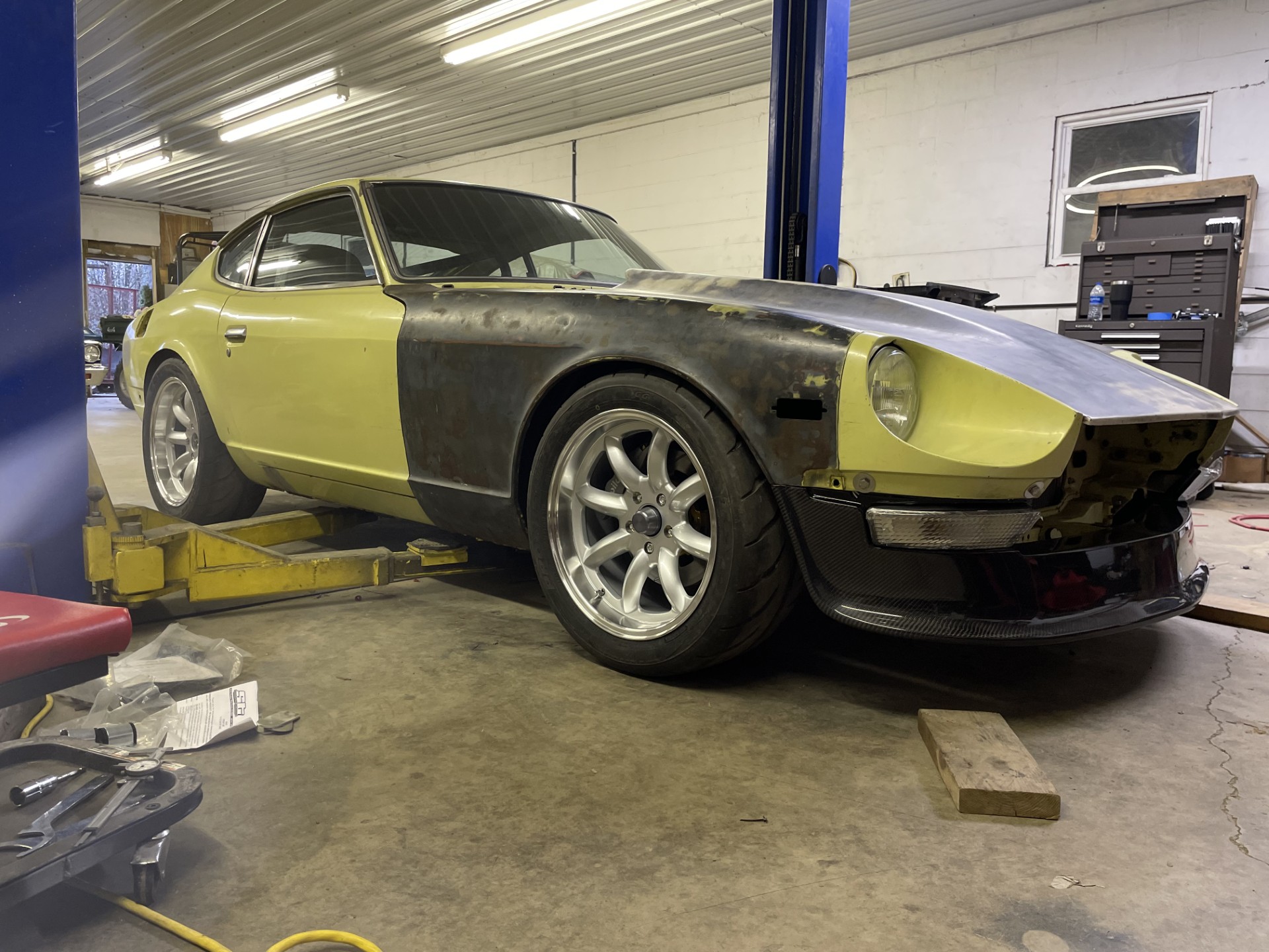 Datsun 240Z with VTO vintage aluminum wheels - Photo 20