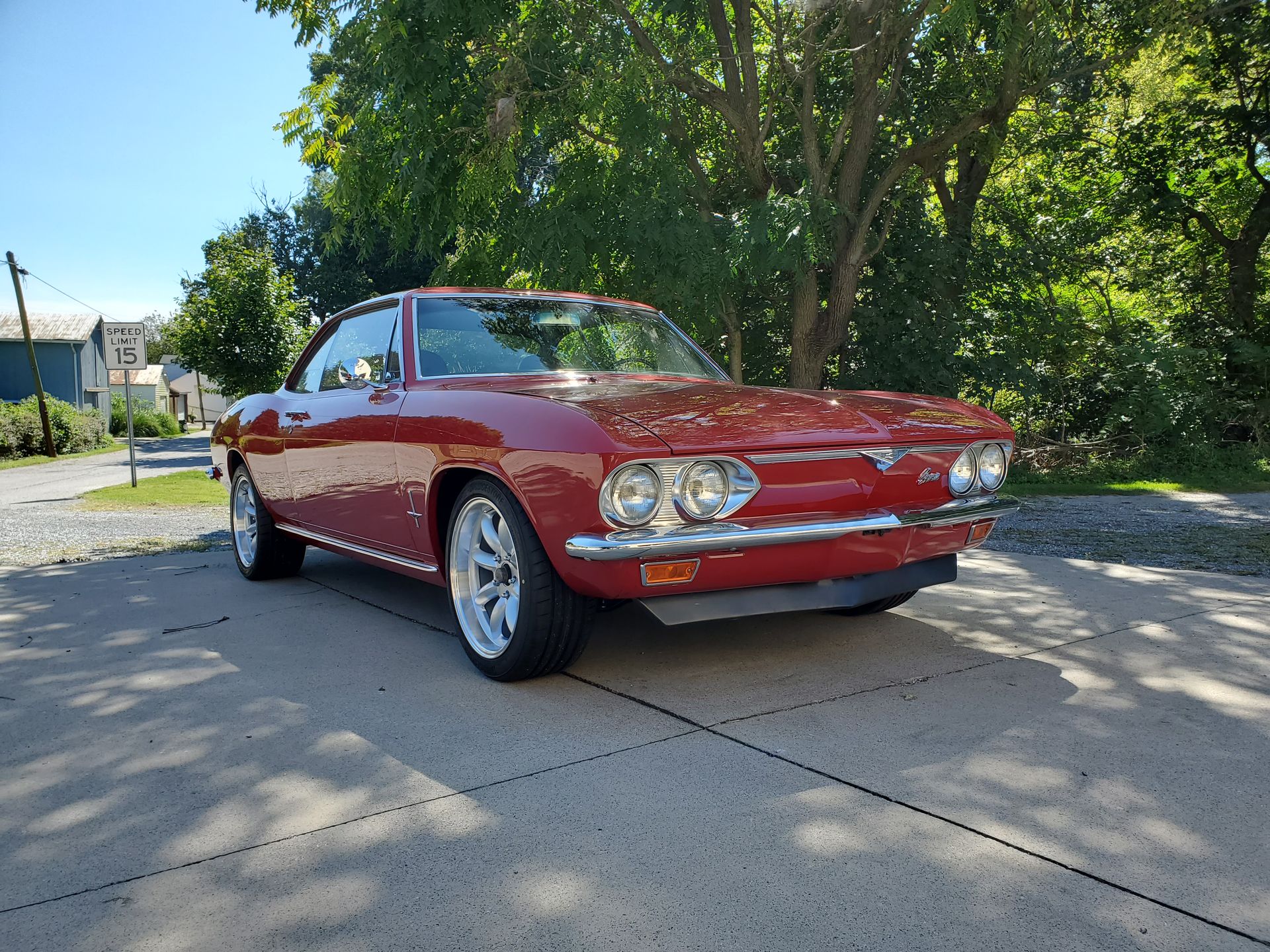 Chevrolet Corvair with VTO vintage aluminum wheels - Photo 9