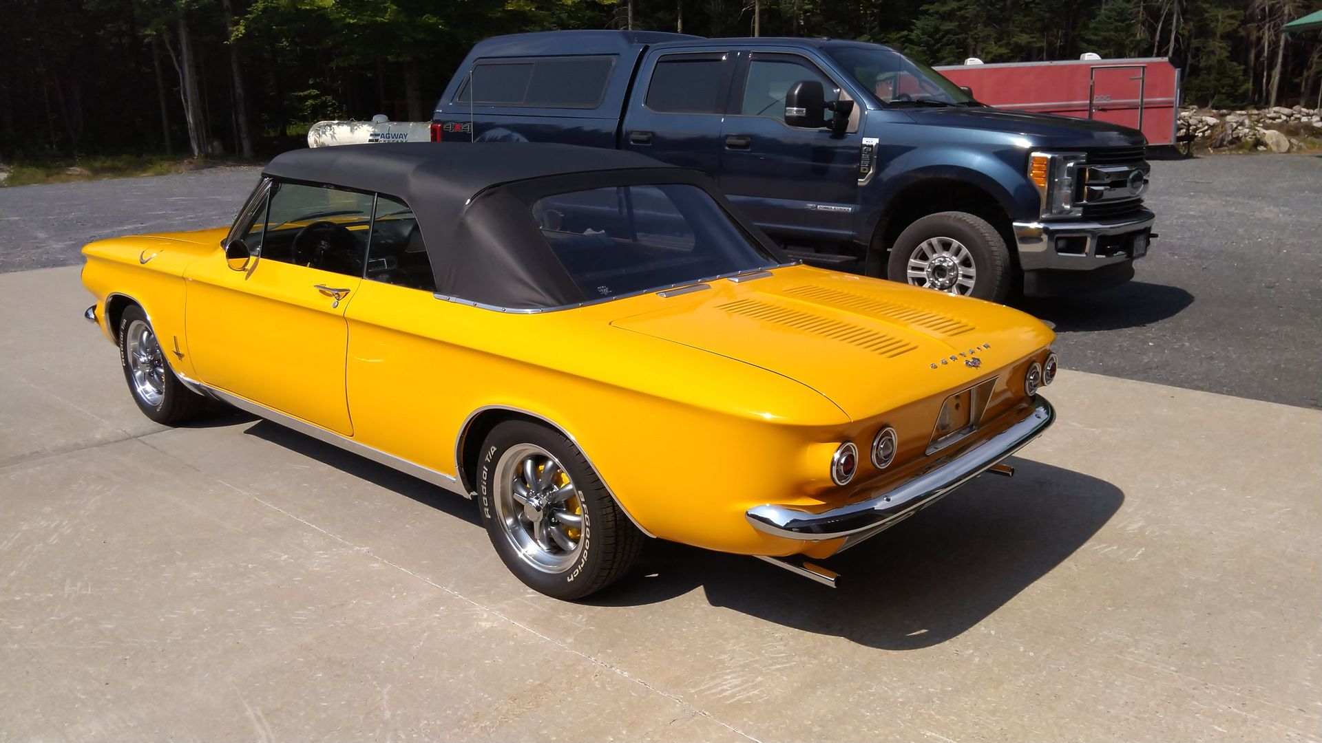Chevrolet Corvair with VTO vintage aluminum wheels - Photo 17